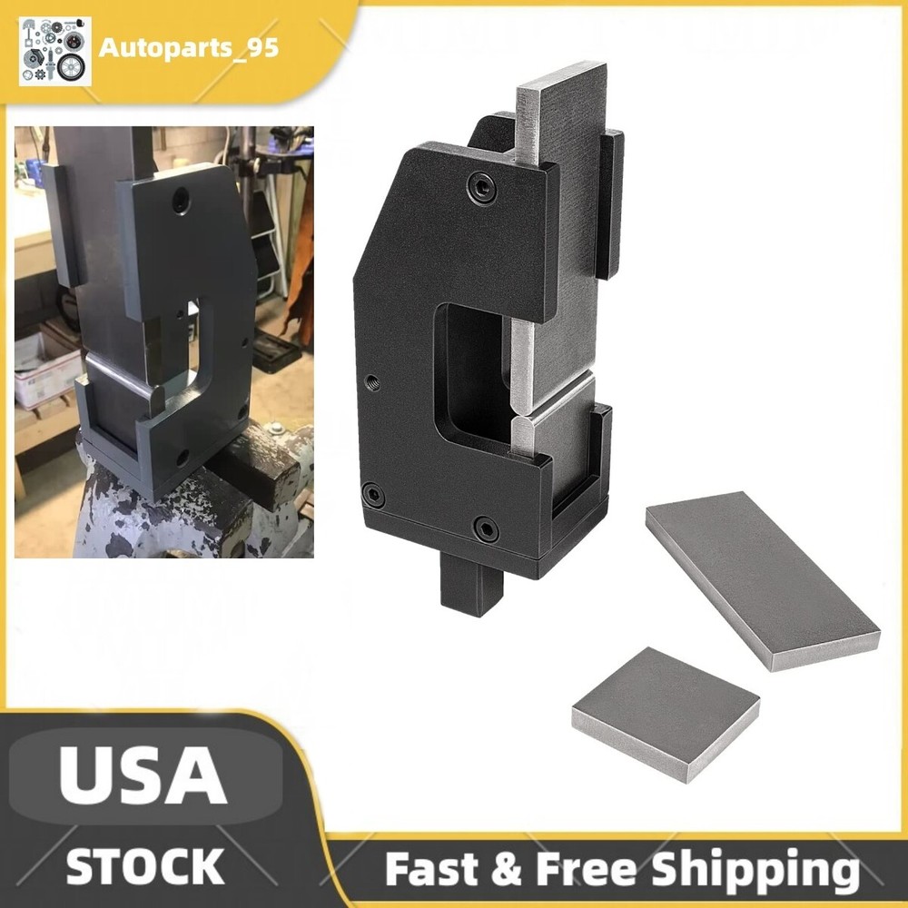Blacksmith G2 Guillotine Tool, Blacksmith Slash Fullering Tool with Flat Dies