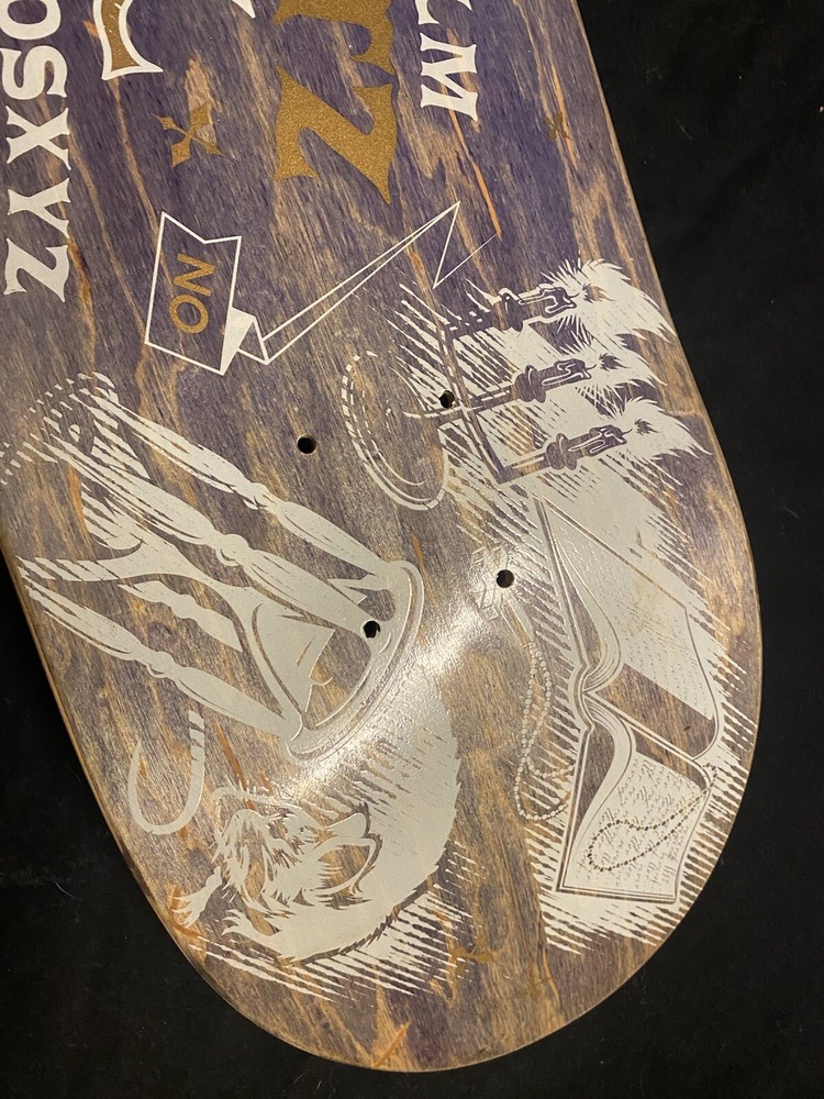 RARE J.T. Aultz Pro Model Coded Riot Real Skateboard Deck JT