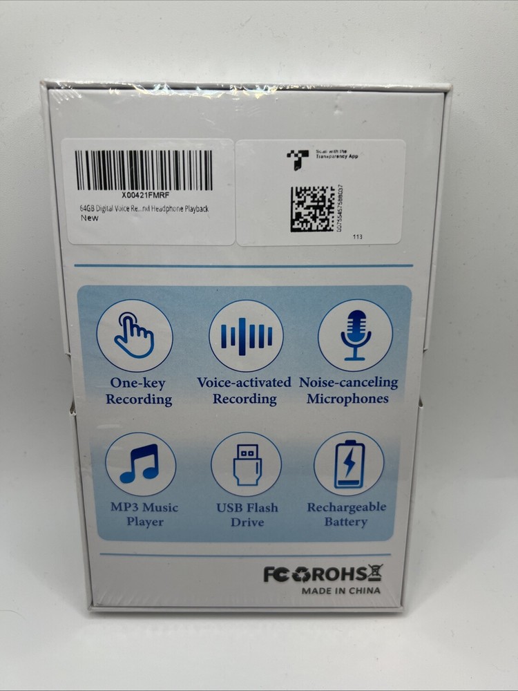 Yitone 64GB Digital voice recorder