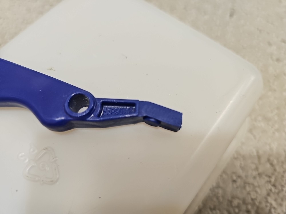 Blue Plastic Trigger Lever - Kobalt KST 120X-06 40v String Trimmer Replacement