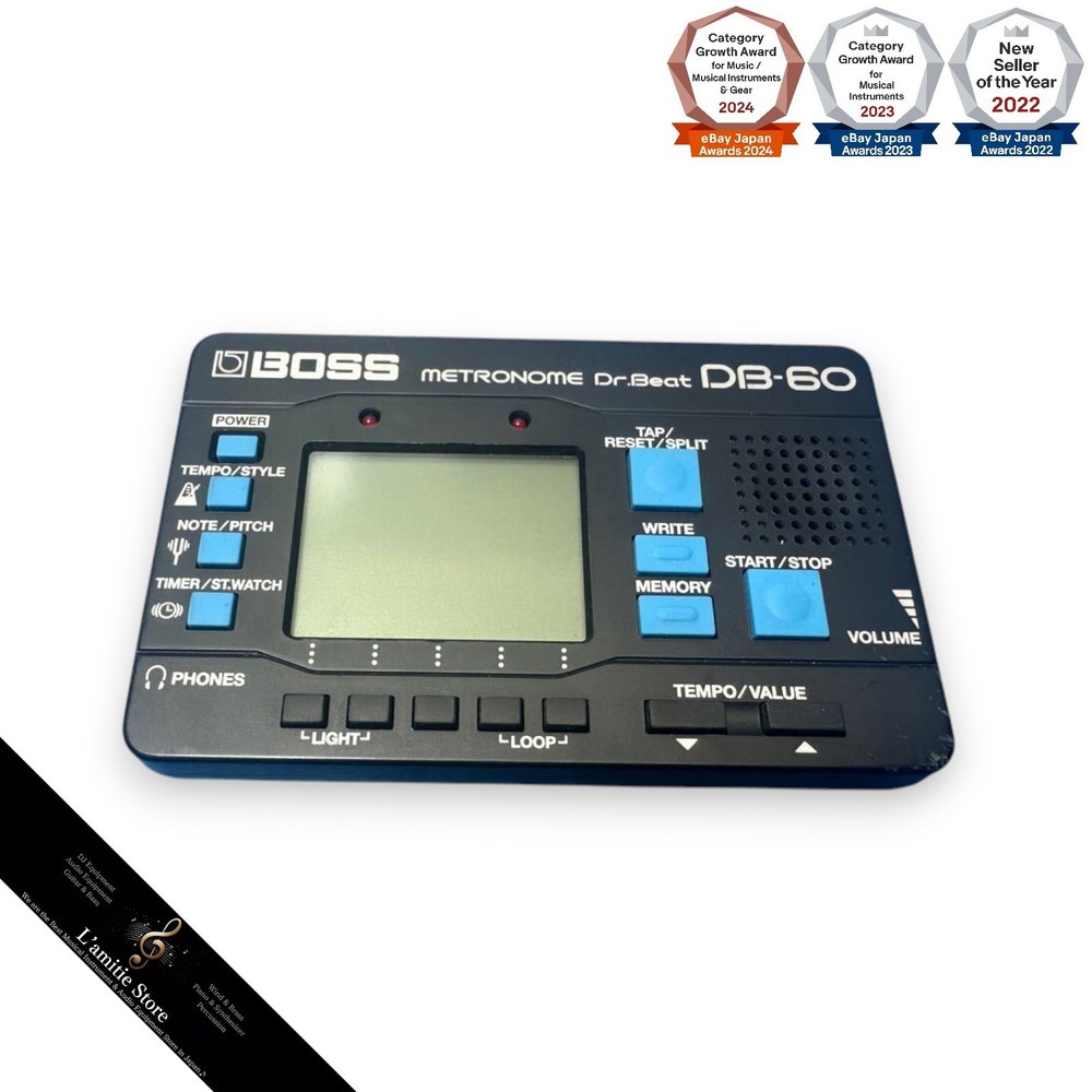 Boss Dr. Beat DB-60 Professional Electronic Metronome DB60 Operation Confirmed