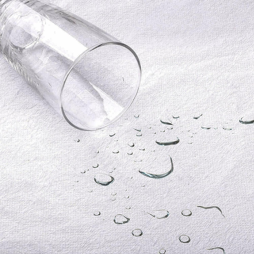 Vinyl Mattress Protector-Waterproof & Dust Mite Proof Durable Cover- Full Size