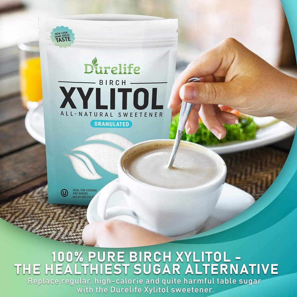 DureLife XYLITOL Sugar Substitute 4OZ SAMPLE SIZE
