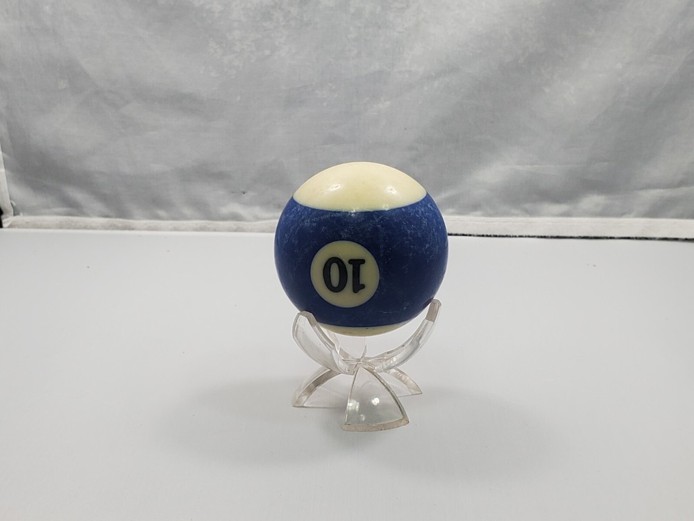 Vintage Number 10 Pool Ball