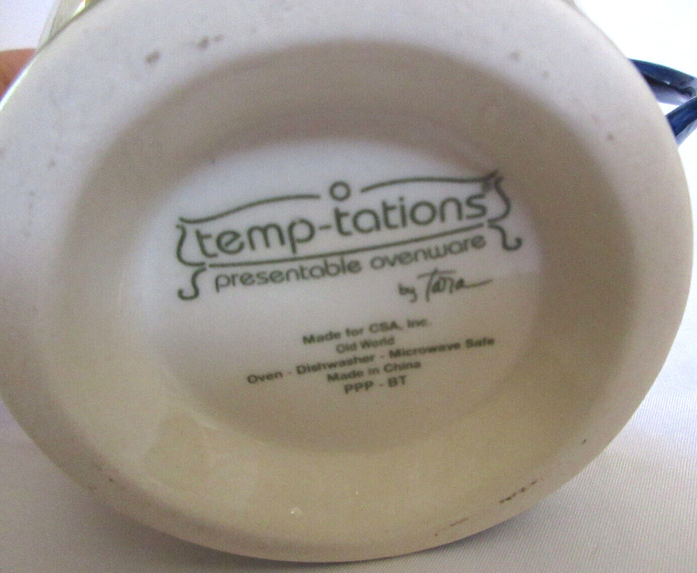 Temptations by Tara Old World Multicolor Creamer PPP-BT EUC