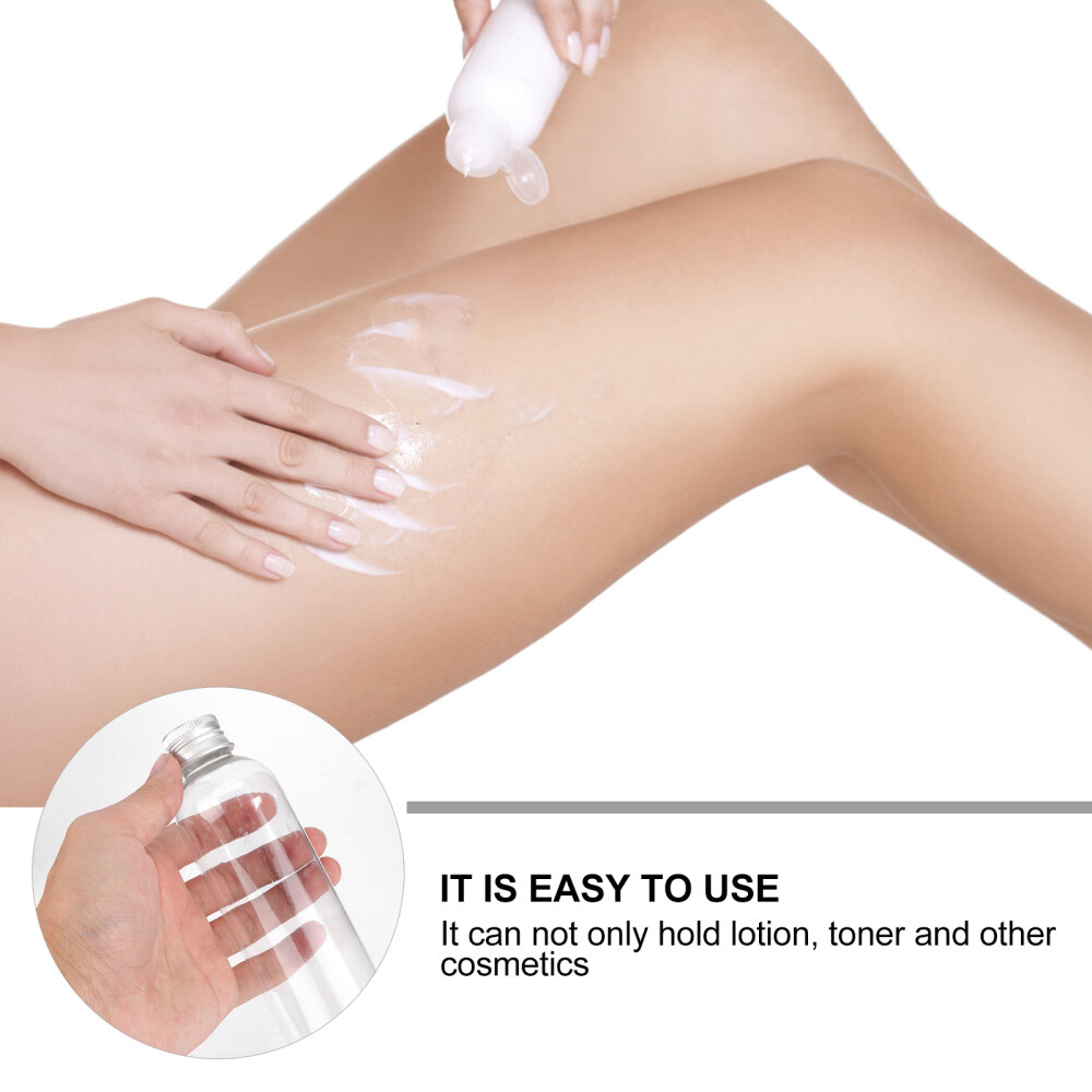 6Pcs Small Empty Bottles Refillable Empty Lotion Bottles Transparent Bottles