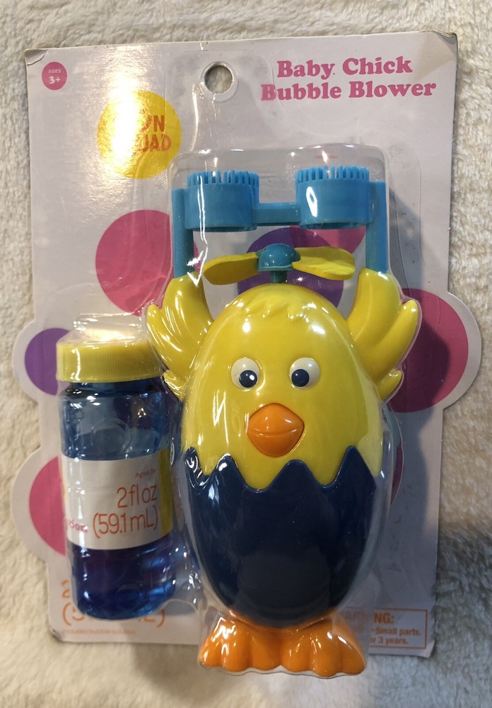 Sun Squad Baby Chick Bubble Blower