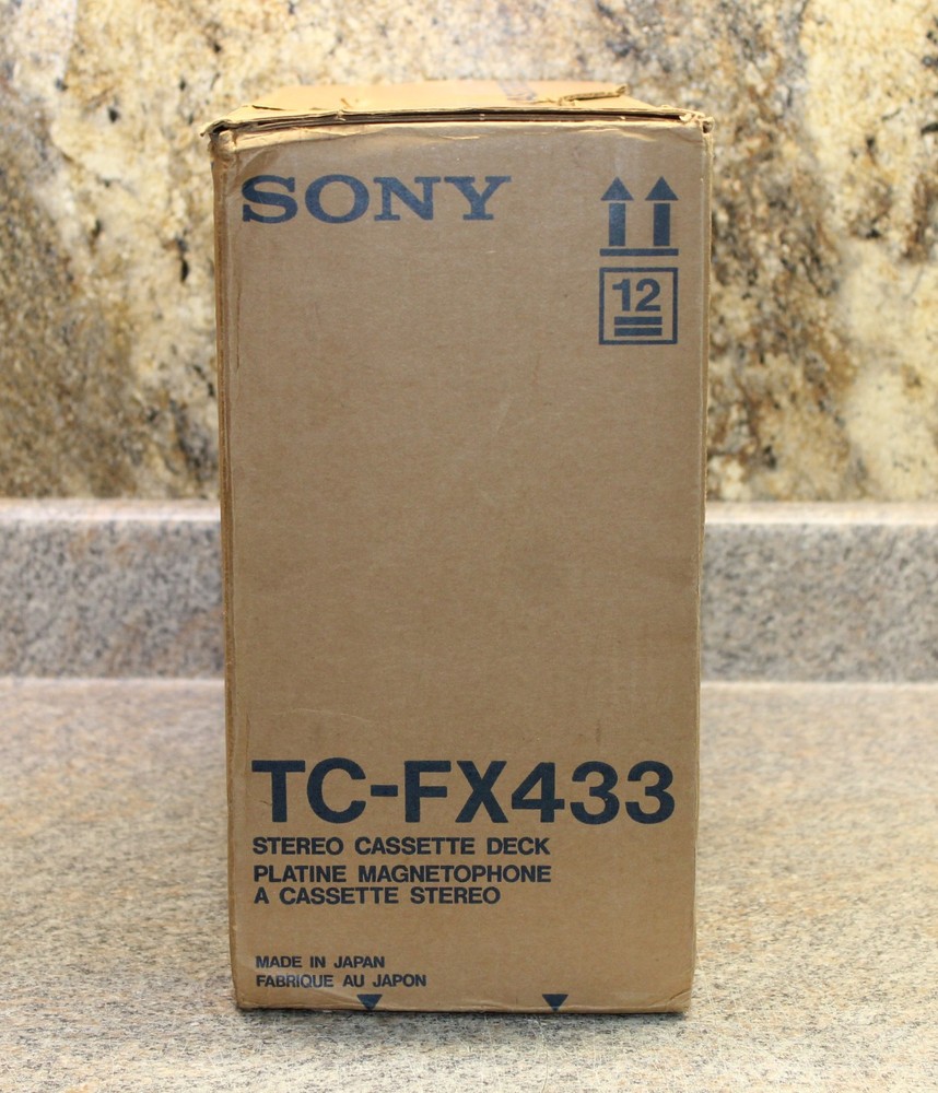 Sony TC-FX433 Stereo Cassette Deck - AS IS, PARTS ONLY