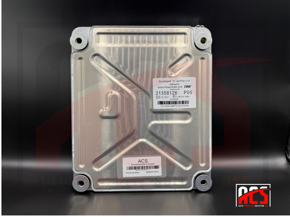 VOLVO ECM ECU COMPUTER 21358126 PROGRAMMED TO VIN