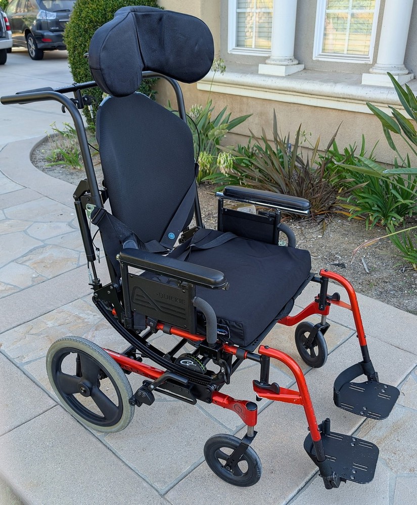 Quickie IRIS Tilt-in-Space Stroller Handle Assembly Large w/ Tilt Trigger