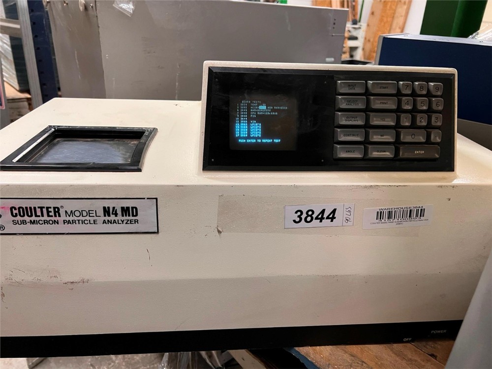 COULTER MODEL N4MD SUB-MICRON PARTICLE ANALYZER (#3844)