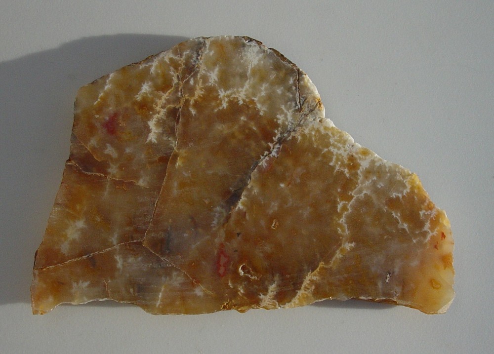 Graveyard Point Plume Agate Lapidary Slab T1026