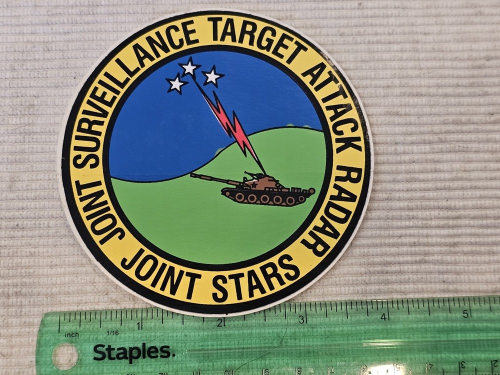 1991 Army USAF Joint Surveillance Attack Radar Squadron Patch Sticker L@@K!!!