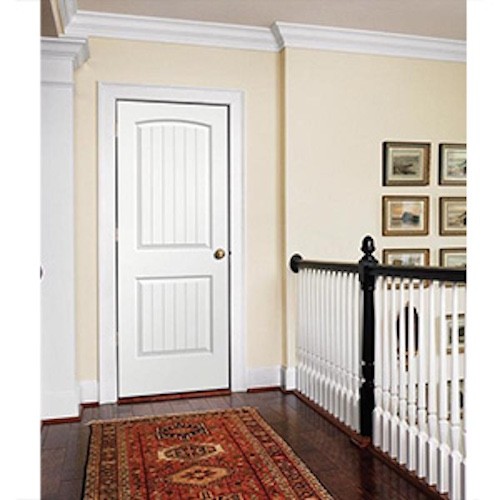 Santa Fe 2 Panel Arch Top VGroove Solid Core Molded Interior Doors Slabs&Prehung