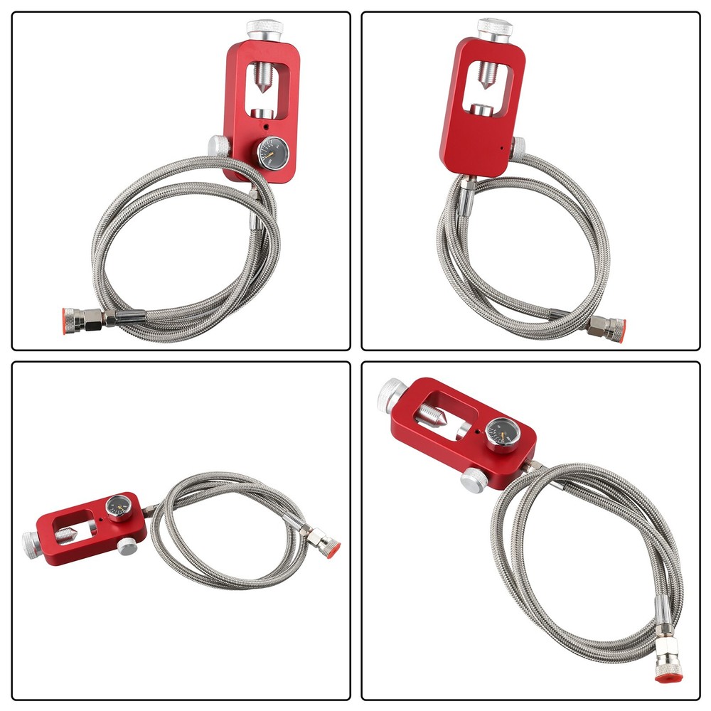 Anodized DIN Valve Scuba Adapter for Fast Inflation and Easy