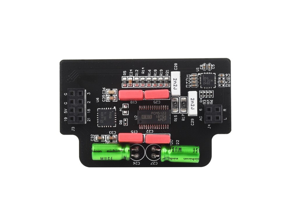 Waveshare Argon BLSTR DAC Board Kit, Add-On For Argon ONE V3 Case Only
