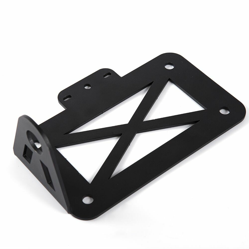 Motorcycle Side Mount License Plate Bracket Tail Light Holder For Harley Bobber