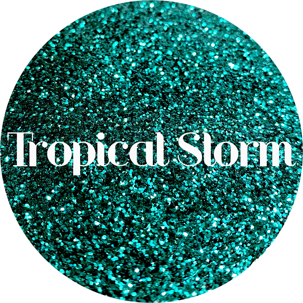 Premium Polyester Glitter - Dark Teal Metallic