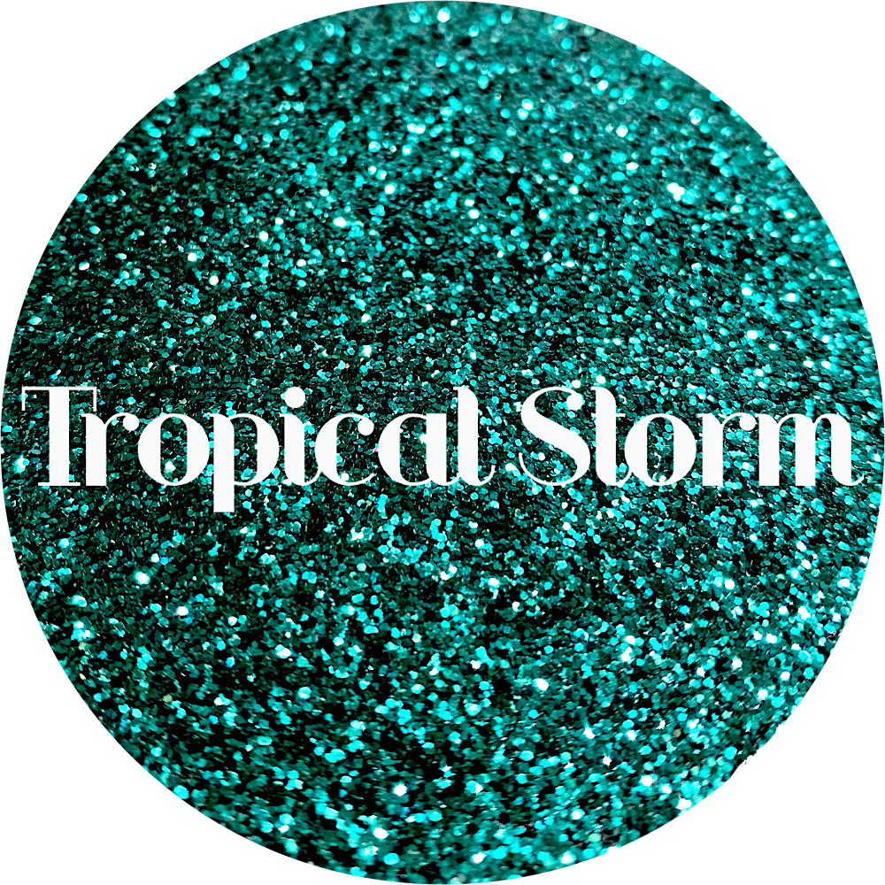 Premium Polyester Glitter - Dark Teal Metallic