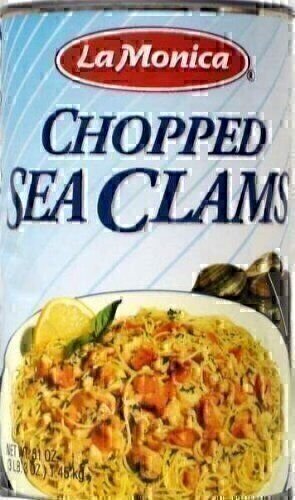 La Monica Chopped Clams, 51-Ounce