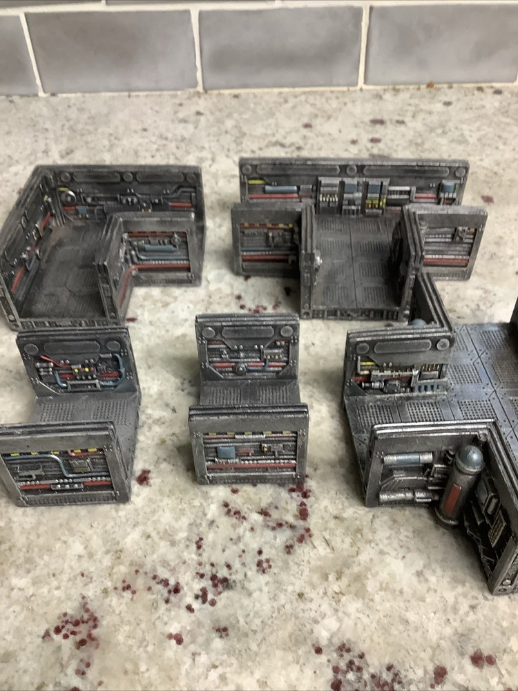 Dwarven Forge Sci-Fi Set Passage Set VG