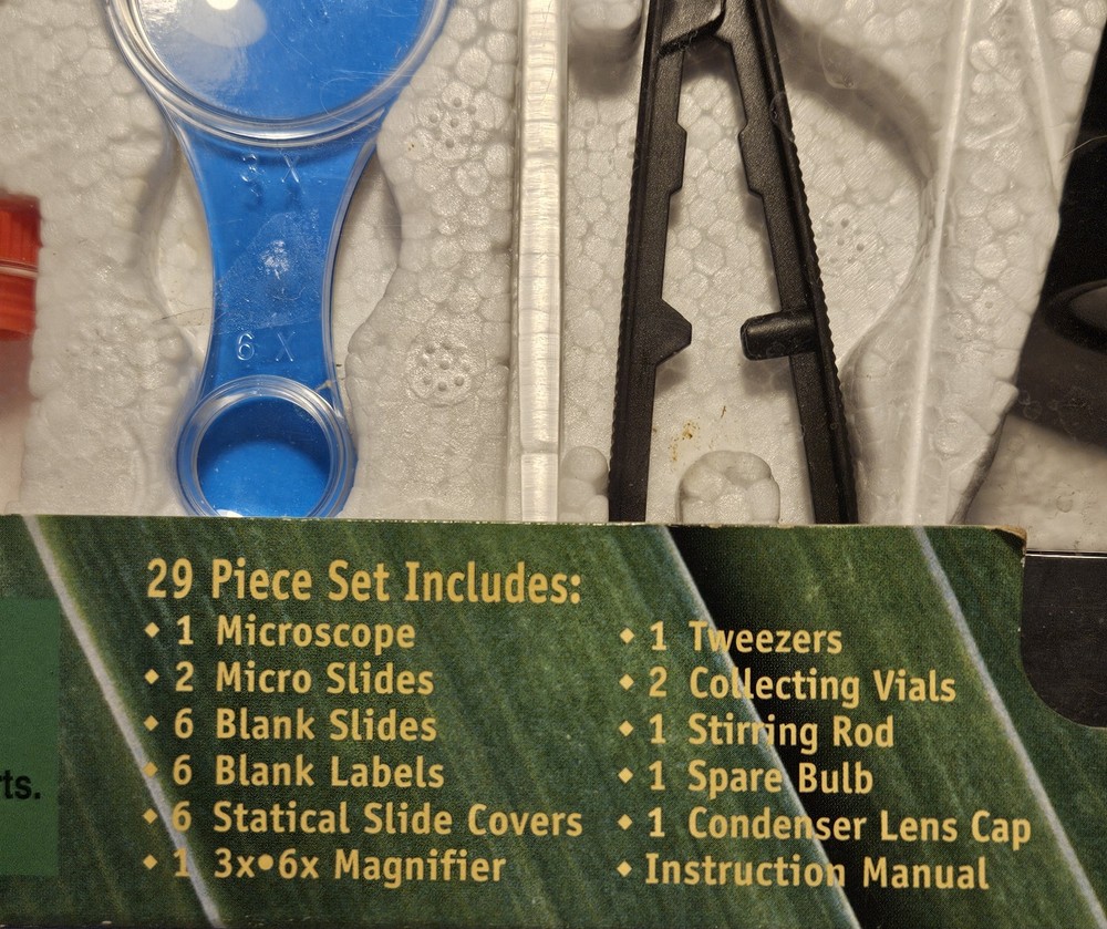 Science Tech Microscope Set 29 Piece Set