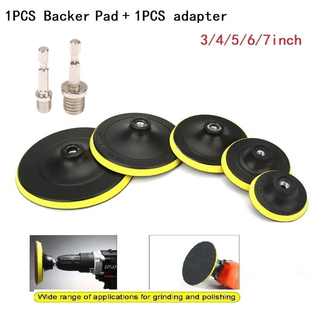 Polyurethane Backing Pad with 1014mm Thread Adapter for Marble Polishing
