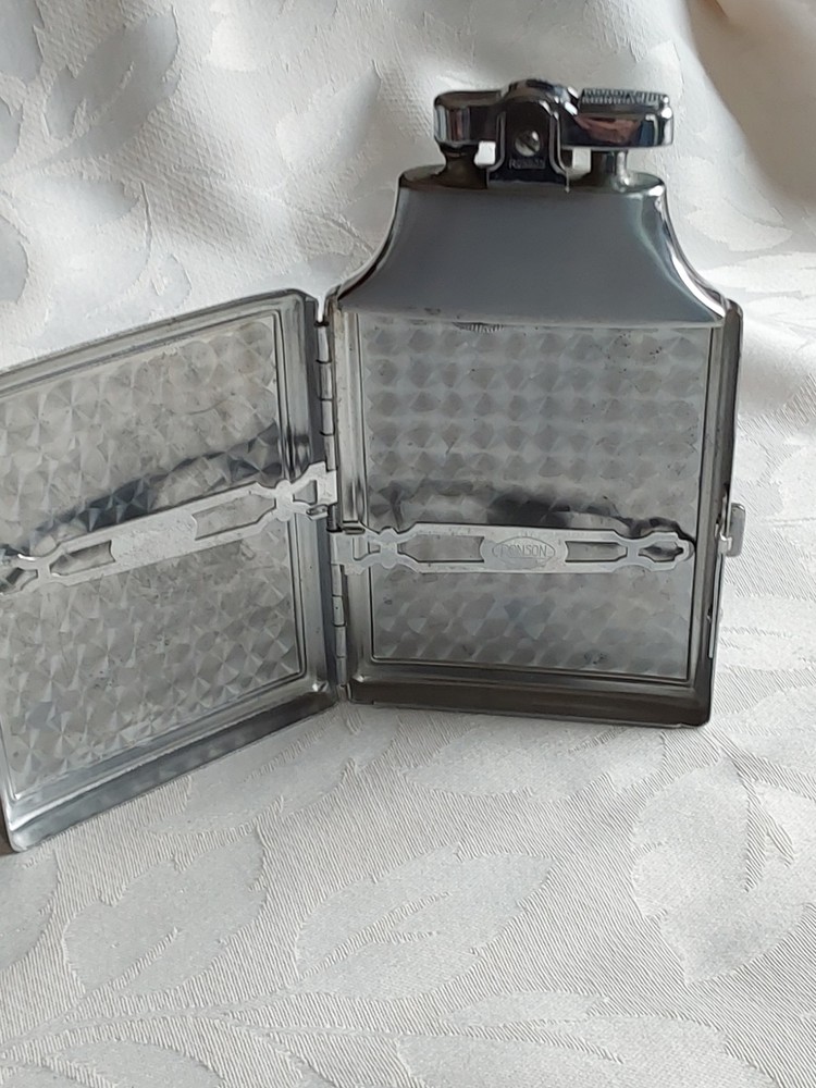 ronson cigarette case lighter