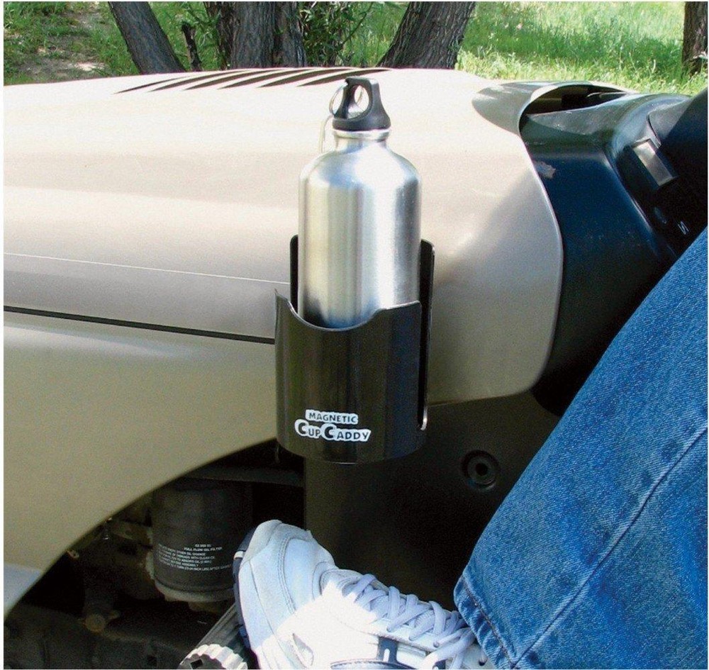Master Magnetics Magnetic Cup Caddy Holder - Black - Keep Your Favorite Beverage