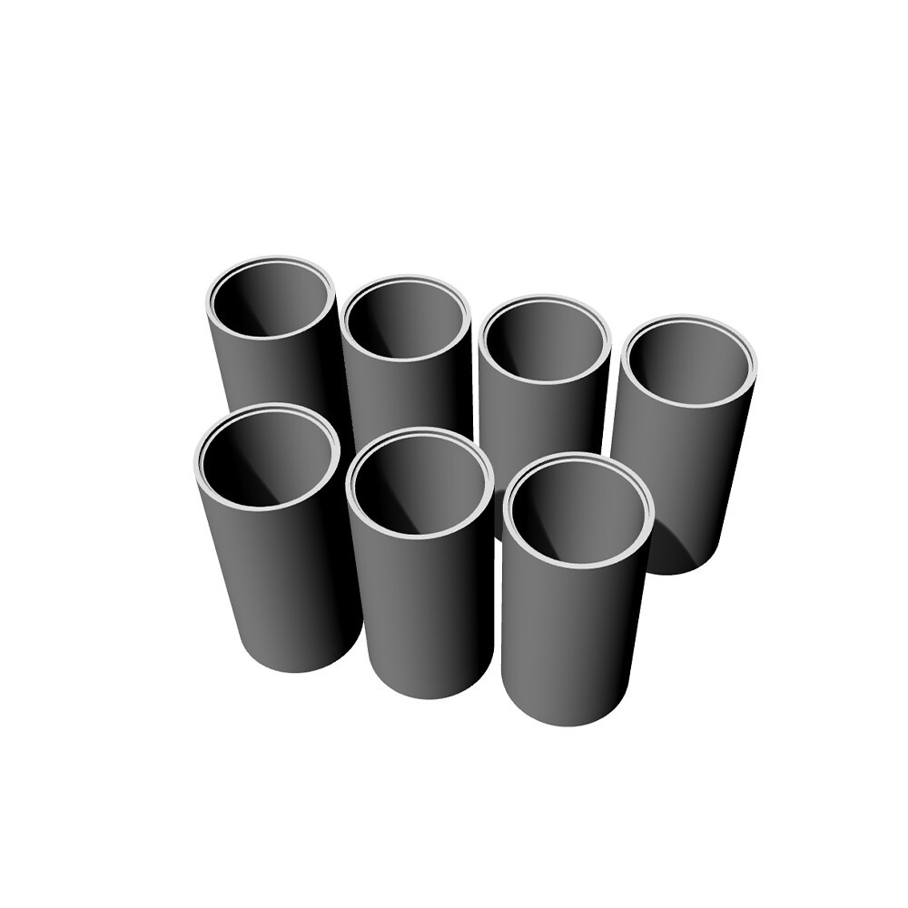 Yao's Studio 1/64 Large Sewer Pipe Loads FOR Model Railroads Display Type-1