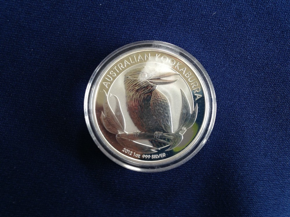 2012 Australia $1 Silver Koookaburra Gem BU One Ounce E5974