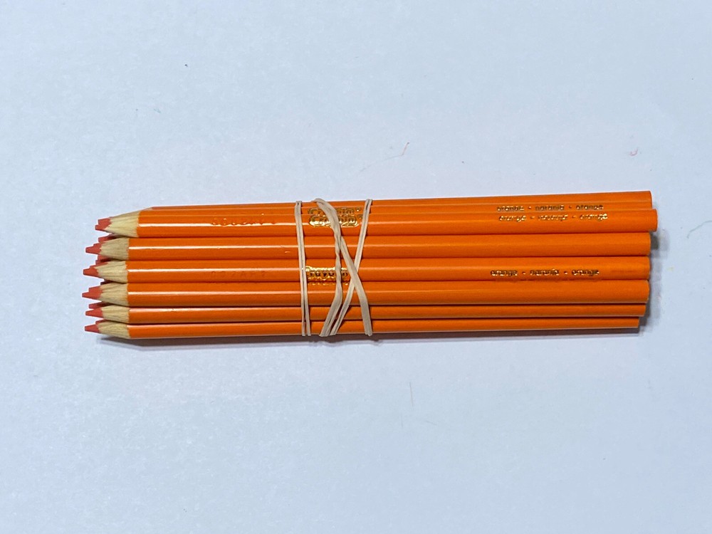 (20) Crayola Colored Pencils (orange) BULK