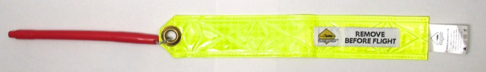 PLANE SIGHTS Remove Before Flight Streamer Pilot Tube Plug Authentic (A)