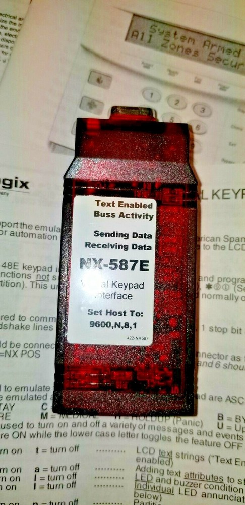 Interlogix GE Security NetworX NX-587E Virtual Keypad Module NEW!