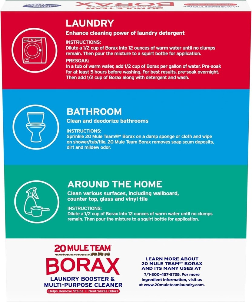 20 Mule Team Borax 65 Ounce(s) Laundry Stain Remover