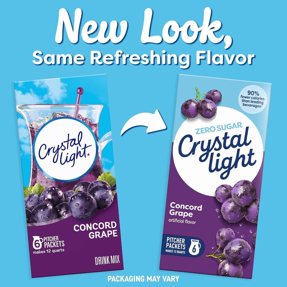 Drink Mix, 6 Pitcher Packets, for Flavorful Hydration and Shareable Refreshme...