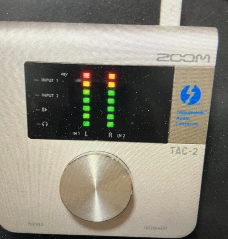 Zoom TAC-2 Thunderbolt Audio Interface ｗ/Cable Working 000366