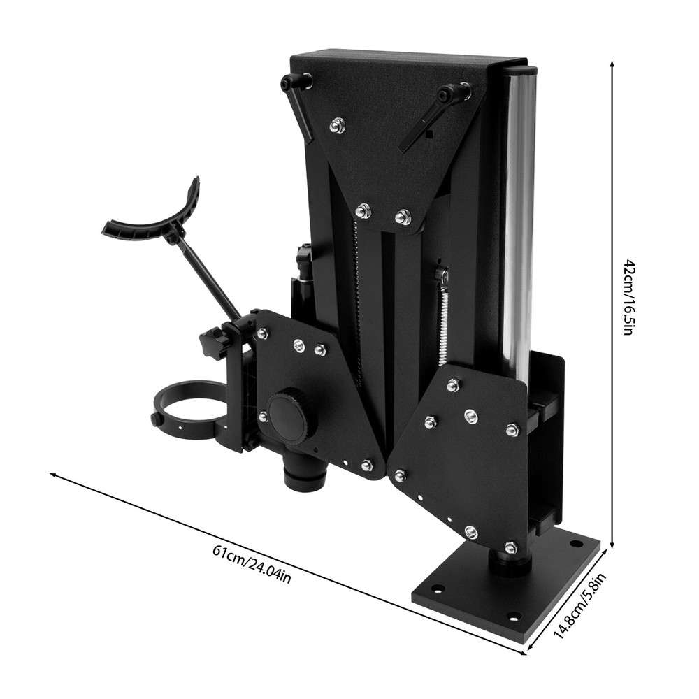 Multi-directional Microscope Stand Jewelry Inlaid Stand for Micro-setting Tool