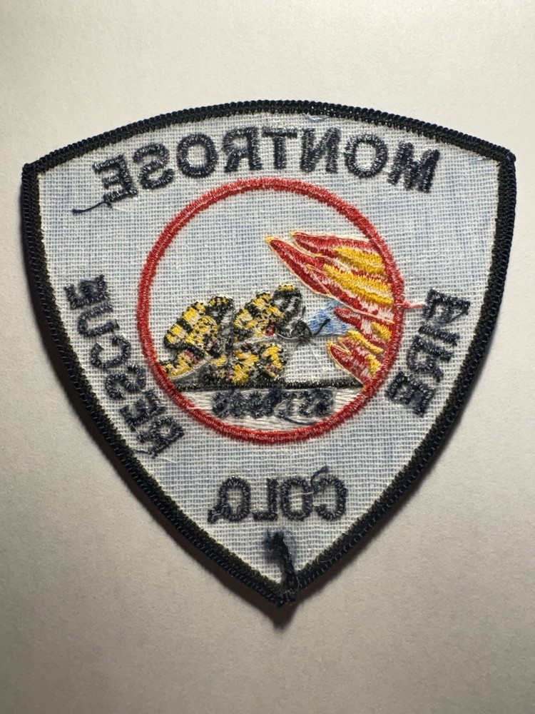 Montrose Colorado Fire Rescue Patch