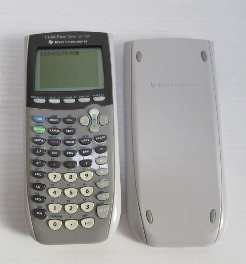 Texas Instruments TI-84 Plus Silver Edition Graphing Calculator