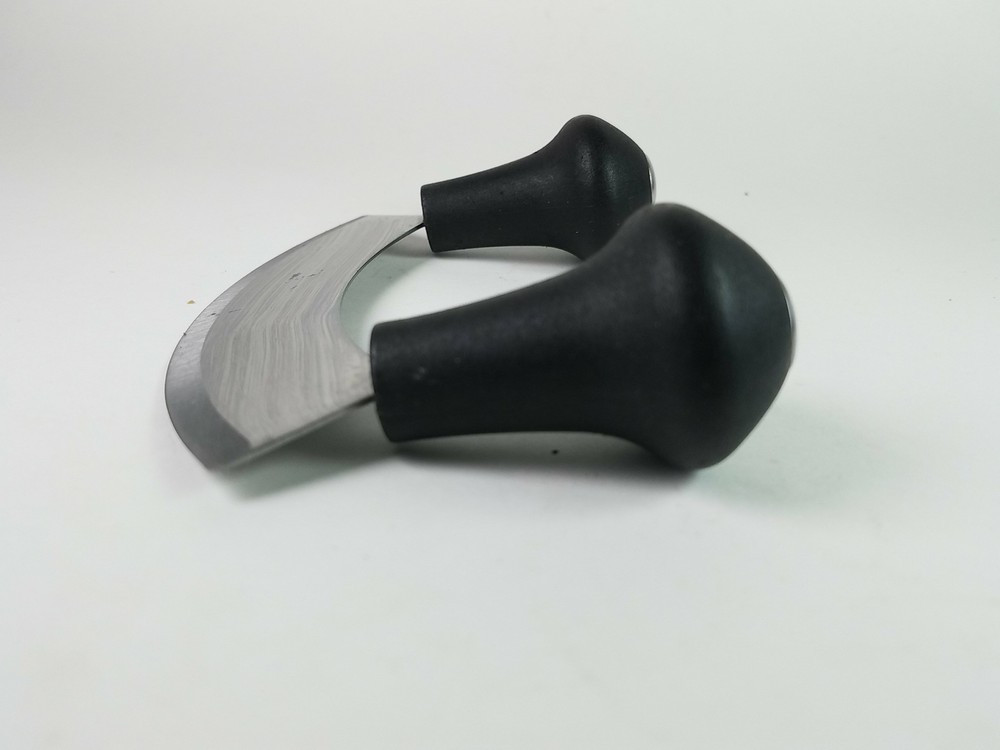 Chopper Mince Dice Slicer Cutter Black Double Handle