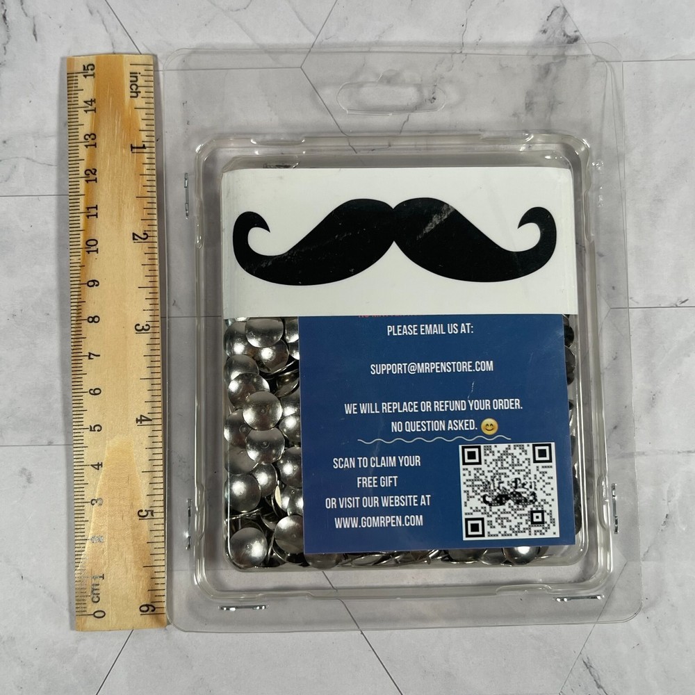 Mr. Pen Thumbtacks Push Pins Silver Tacks Pack