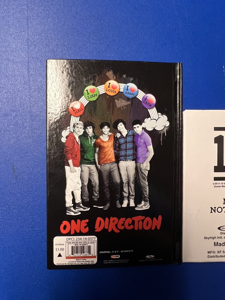 One Direction 2013 Mini Notebooks