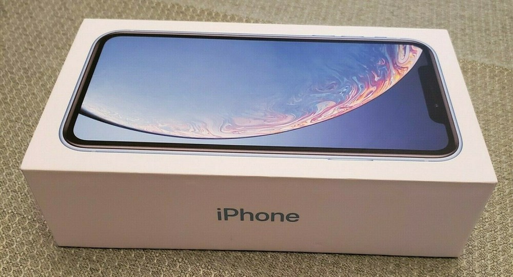 Apple iPhone XR White Genuine Original Empty Retail Box; No Device, See Pics