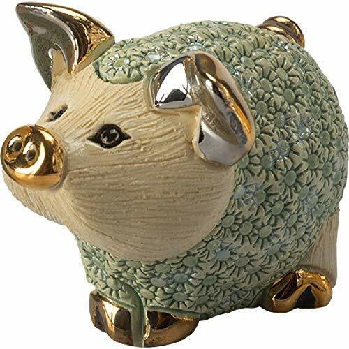 De Rosa - Piglet Standing Figurine - Green