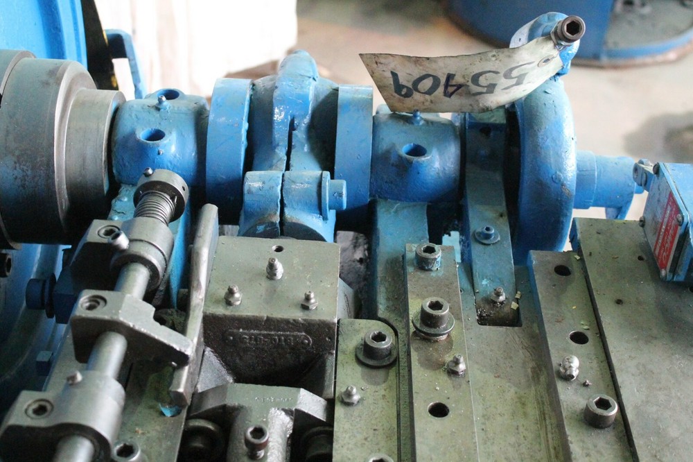 ROBERTS SINGLE STROKE END FORMING PRESS: YODER #55409