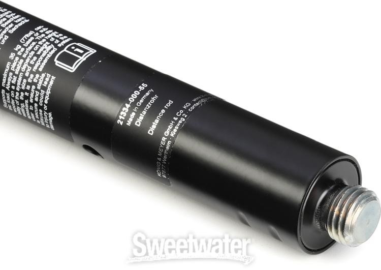 K&M 21334 M20 Threaded Speaker Pole - 34.65" Long