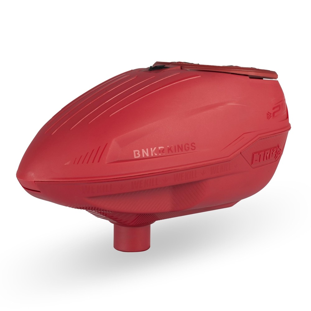 Dark Red Bunkerkings CTRL2 Electronic Paintball Loader/Hopper