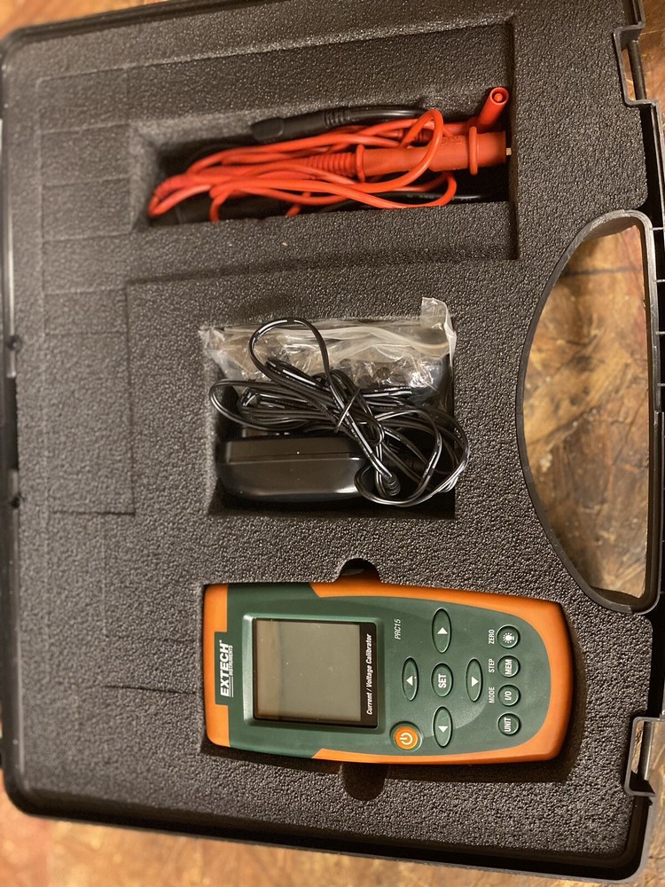 Extech PRC15 Current / Voltage Loop Calibrator Meter NIST Calibration Hand-held