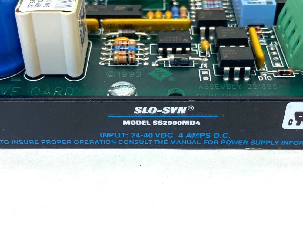 Superior Electric SS2000MD4 SLO-SYN Programmable Step Motor Controller 24~40VDC